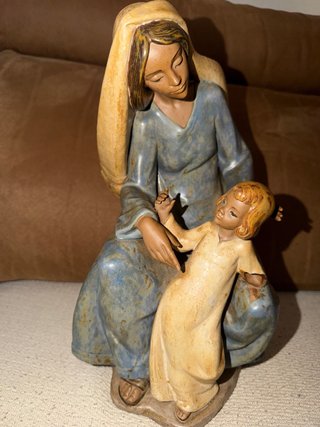 Lladro Virgen con Niño Jesús año 1991