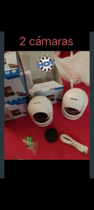 2 Cámaras Seguridad vigilancia Wifi