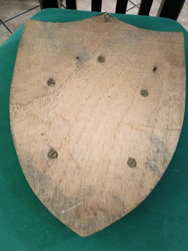 Scudo Armada de México in legno 30x23