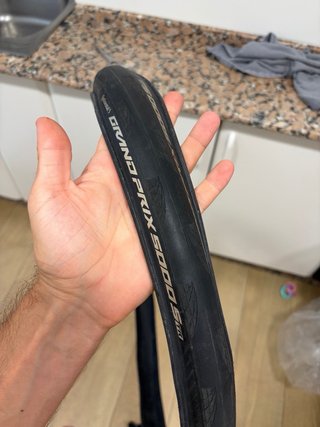 Cubierta continental GrandPrix 5000TR 25mm camara