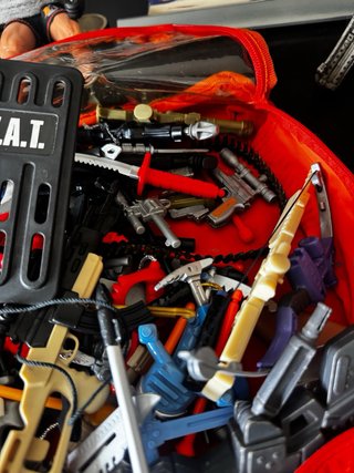 Lote armas Action Man lote grande