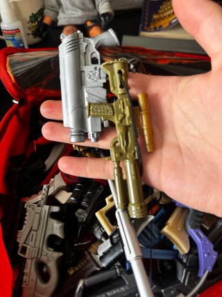 Lote armas Action Man lote grande