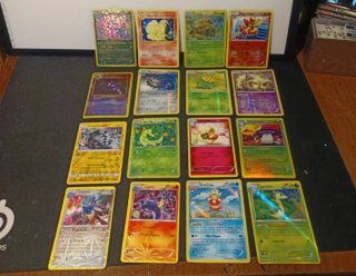 Lote 36 Cartas Pokémon Holo Fase 1