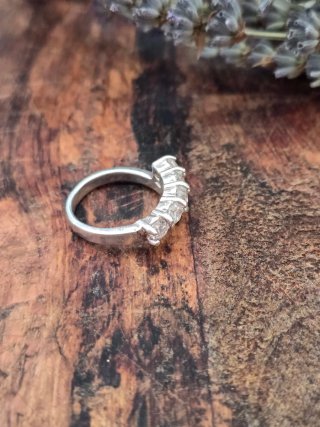 Anillo Plata Ley Circonitas Talla 12
