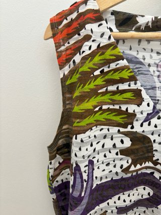 Blusa Bimba Y Lola Talla M Estampado Multicolor