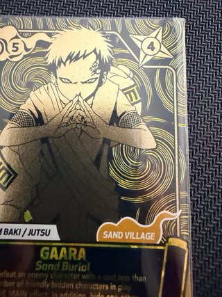 Carta Naruto Mythos Gaara Secreta 139/130
