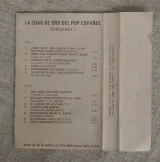 Triple Casete La Edad de Oro del Pop Español