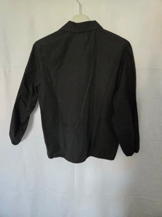Grembiule nero Scuola con ricami moto