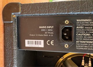 Ampli Guitarra MARSHALL Valvestate VS15R, England