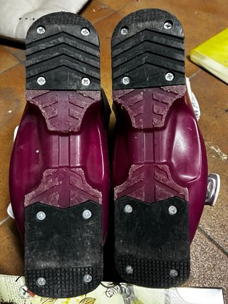 Botas de esquí Salomon Talla 36.5-37 Morado