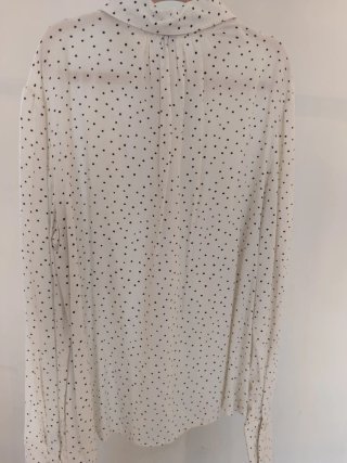Camisa lunares Bershka talla XS