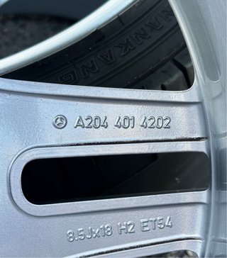 Llantas 18” Mercedes Benz Clase C W204