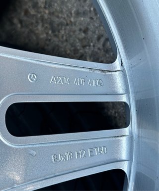 Llantas 18” Mercedes Benz Clase C W204