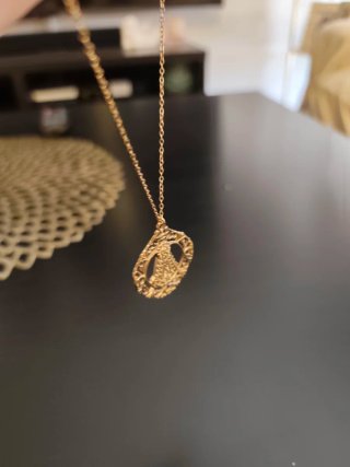 Medalla Virgen del Rocío con cadena