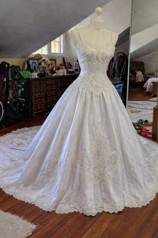 Vestido de Novia Princesa Blanco