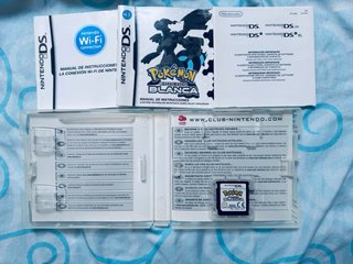 Pokemon Edición Blanca DS PAL ESP Completo