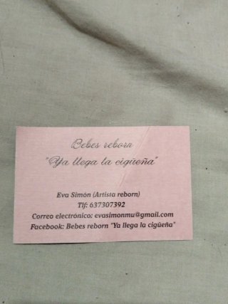 Bebé Reborn - Cambio por Silicona