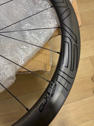 Rueda delantera roval clx 50 carbono carretera