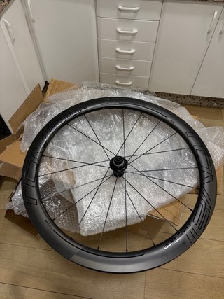 Rueda delantera roval clx 50 carbono carretera