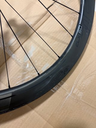Rueda delantera roval clx 50 carbono carretera
