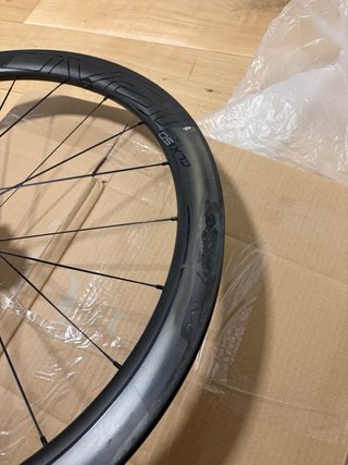 Rueda delantera roval clx 50 carbono carretera