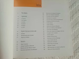 Los dulces en la cocina española
