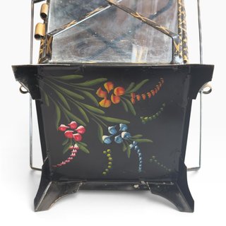 Lampião Vintage Metal Pintado Mão
