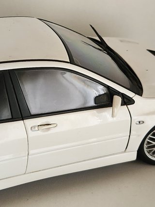 Mitsubishi Lancer Evo VII 7 White AUTOart