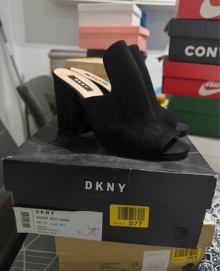 DKNY Hester Mule Zapatos Tacón Negro Talla 37.5