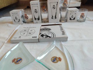 Set Real Madrid Bicchieri e Set Aperitivo