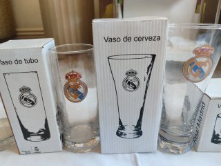 Set Real Madrid Bicchieri e Set Aperitivo