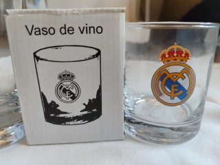 Set Real Madrid Bicchieri e Set Aperitivo