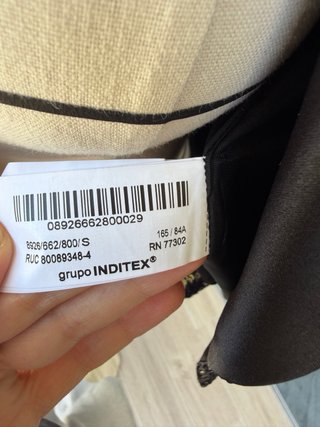 Americana Lentejuelas Zara Negra