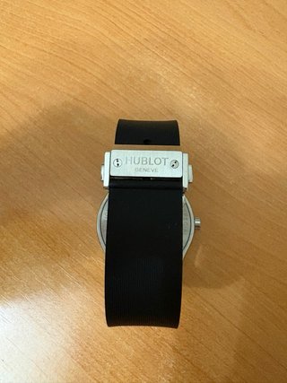 Reloj Hublot Negro y Plateado