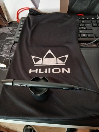 Tablet Gráfica Huion New 1060plus Negra
