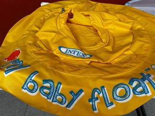 Salvagente neonato Intex con mutandina