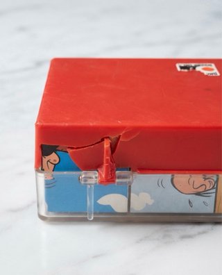 Valigetta Cubi Puzzle Vintage Popeye 1977