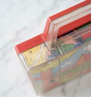 Valigetta Cubi Puzzle Vintage Popeye 1977