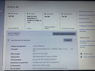 Ordenador portátil HP negro/gris