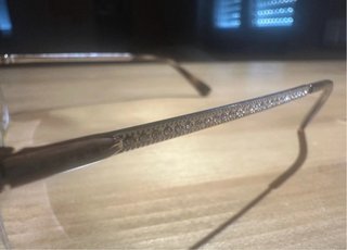Armação Óculos Vogue Dourado/Castanho