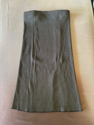 Lote 2 faldas midi Talla M marrón rosa