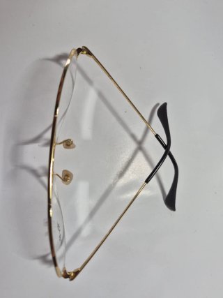 Gafas RB graduar negro/dorado