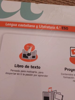 Libro de texto Lengua Castellana y Literatura4ESO