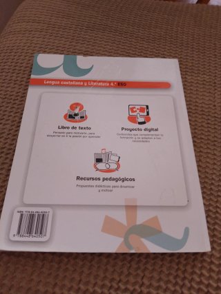 Libro de texto Lengua Castellana y Literatura4ESO
