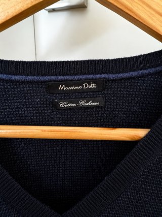 Jersey Massimo Dutti Azul Marino