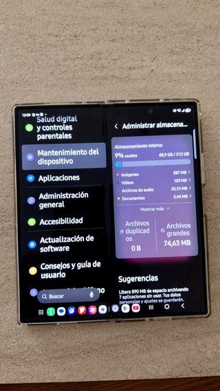 Samsung Galaxy Z Fold6 512GB Gris Plateado