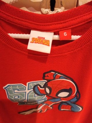 Camiseta Spiderman Algodón Verano