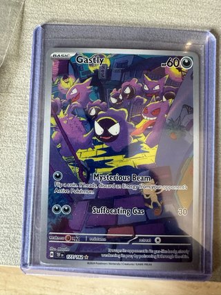Carta Pokémon Gastly IR 177/162 Temporal Forces
