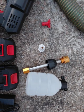 Lavadora Alta Pressão Sem Fio Kit