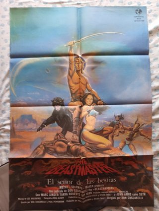 Póster Cine El Señor de las Bestias